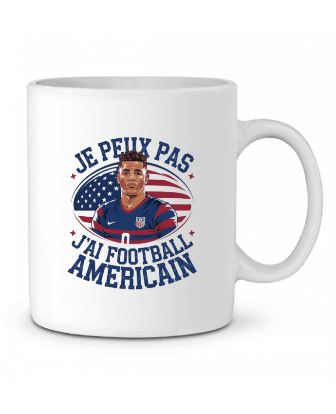 Mug  je peux pas j'ai football américain par bwilfy