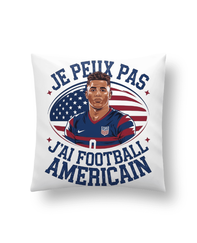 Coussin je peux pas j'ai football américain par bwilfy