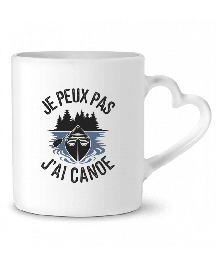 Mug coeur je peux pas j'ai canoe par bwilfy