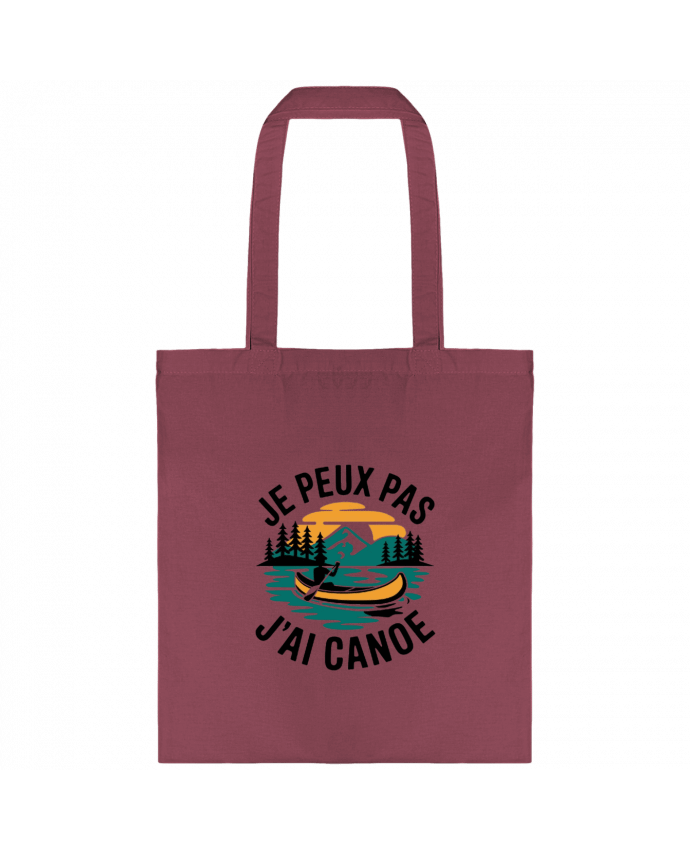 Tote-bag je peux pas j'ai canoe par bwilfy