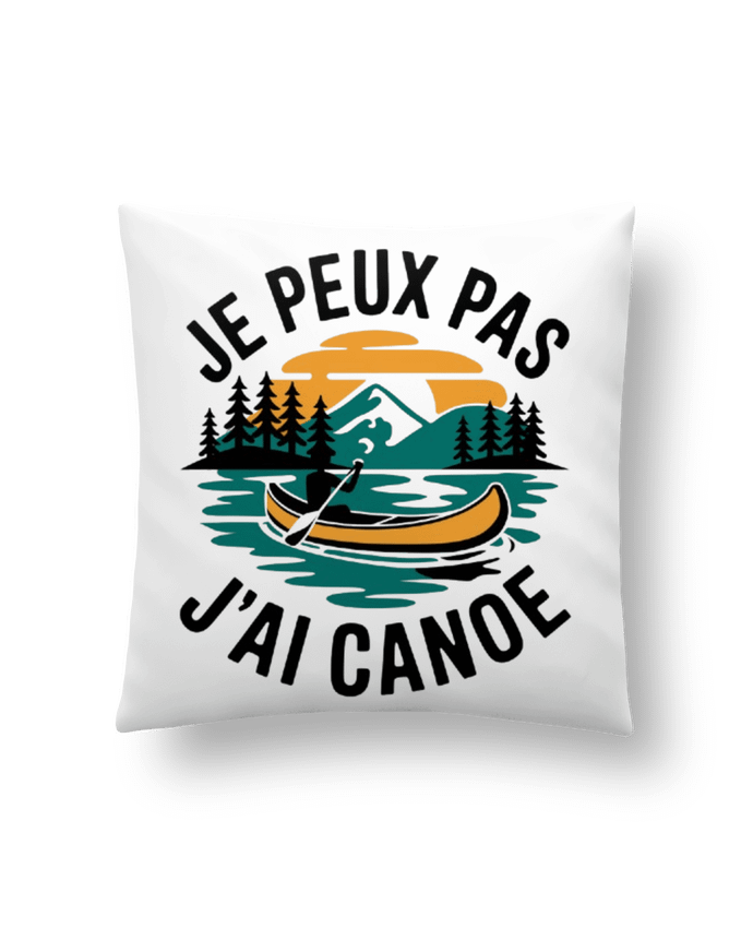 Coussin je peux pas j'ai canoe par bwilfy