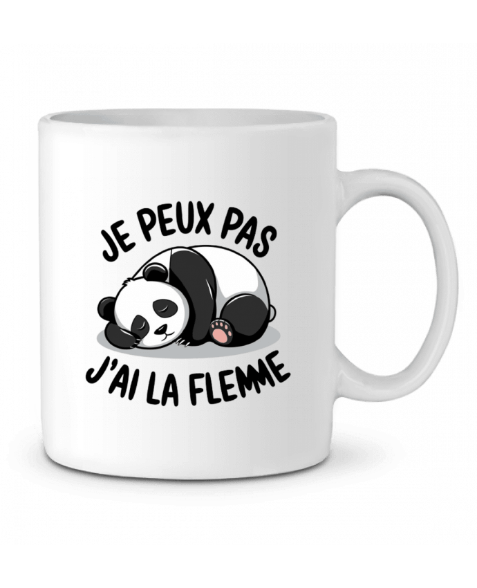 Mug  je peux pas j'ai la flemme par bwilfy