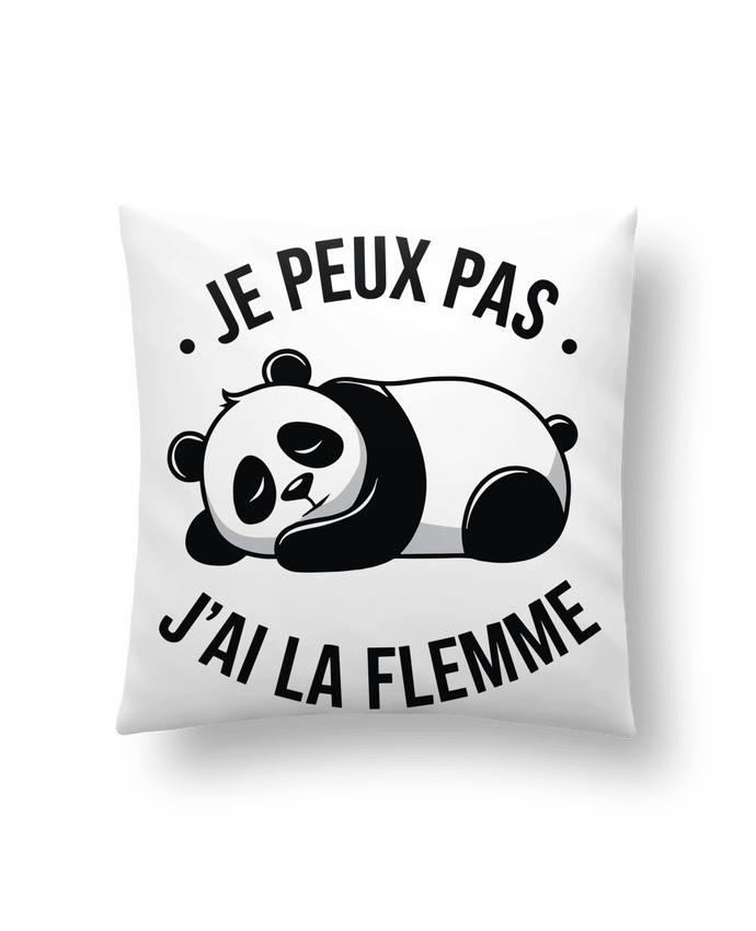 Coussin je peux pas j'ai la flemme par bwilfy