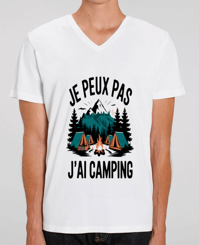 T-shirt homme je peux pas j'ai camping par bwilfy