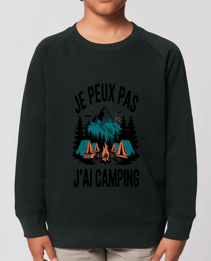 Sweat-shirt enfant je peux pas j'ai camping Par  bwilfy
