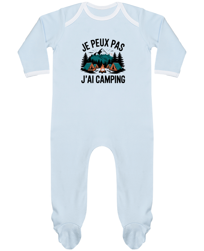 Body Pyjama Bébé je peux pas j'ai camping par bwilfy
