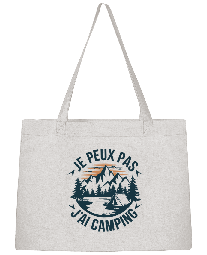 Sac Shopping je peux pas j'ai camping par bwilfy
