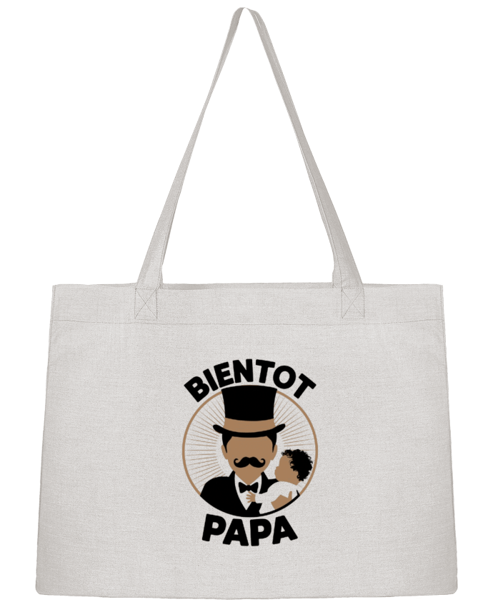 Sac Shopping Bientot Papa par bwilfy
