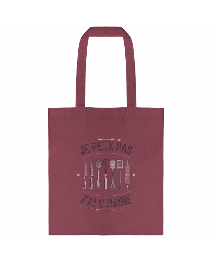 Tote-bag je peux pas j'ai cuisine par bwilfy