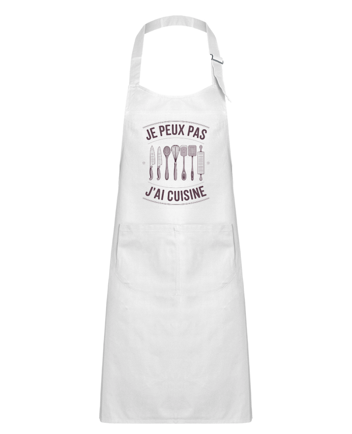 Tablier Enfant je peux pas j'ai cuisine par bwilfy