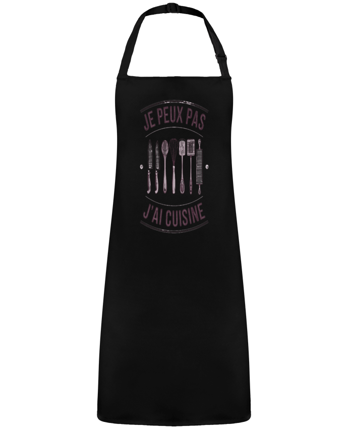 Tablier je peux pas j'ai cuisine par  bwilfy