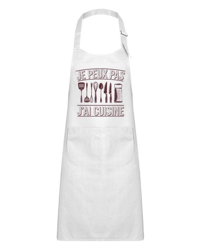 Tablier Enfant je peux pas j'ai cuisine par bwilfy