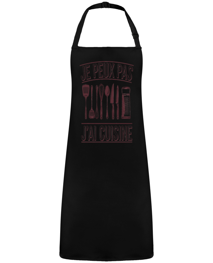 Tablier je peux pas j'ai cuisine par  bwilfy