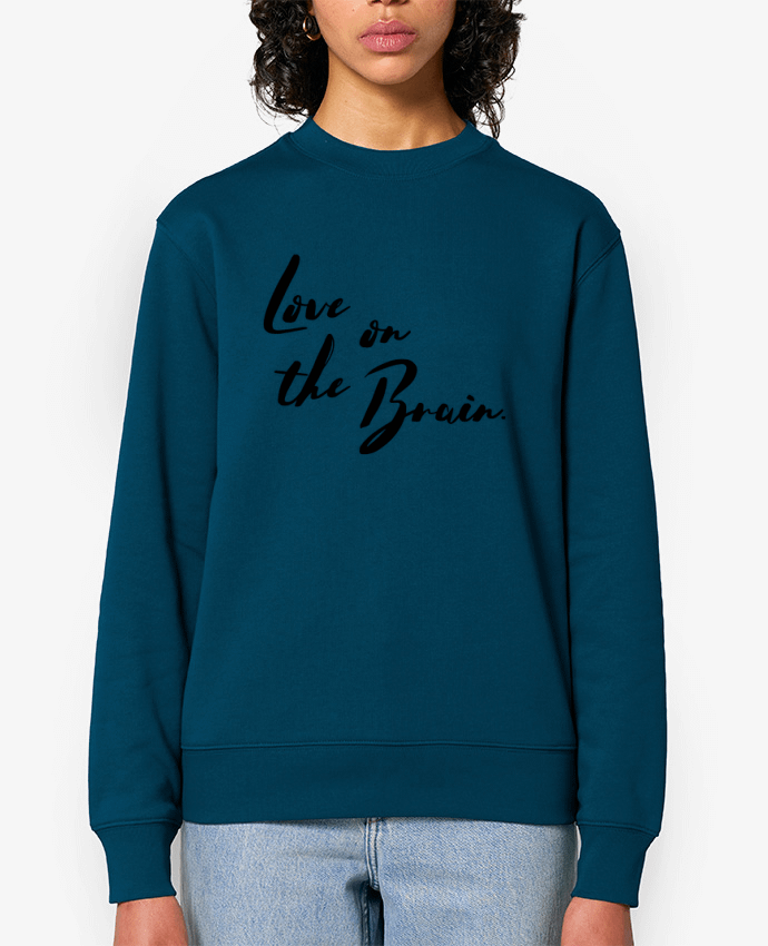 Sweat-shirt Love on the brain Par tunetoo
