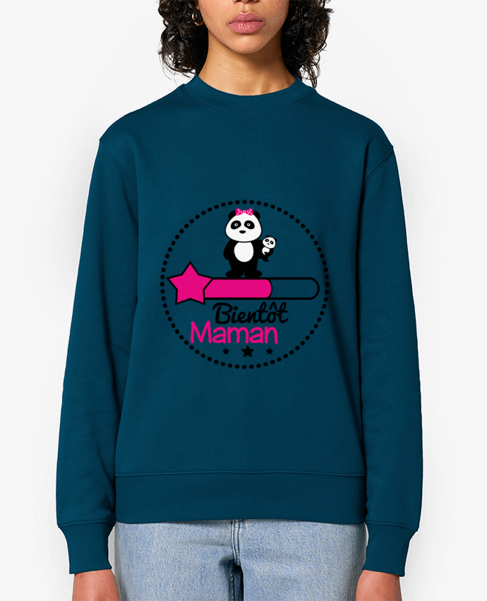 Sweat-shirt Bientôt maman - Future mère , grossesse Par Benichan