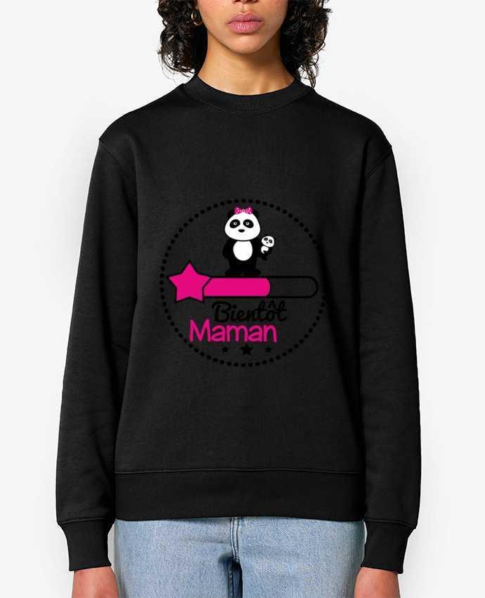 Sweat-shirt Bientôt maman - Future mère , grossesse Par Benichan