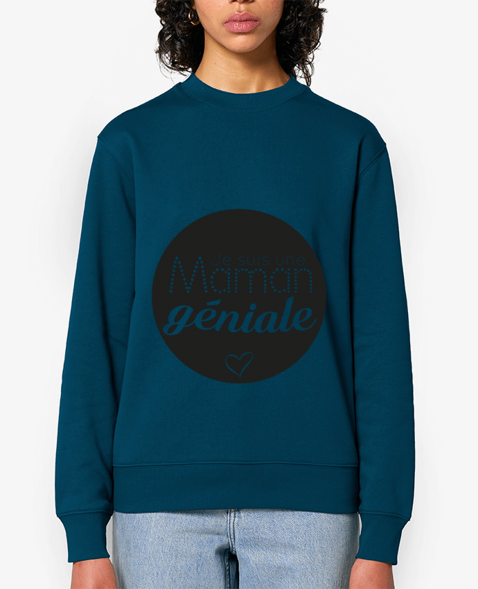 Sweat-shirt Maman géniale Par IDÉ'IN
