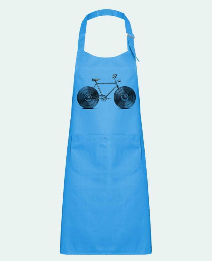 Kids chef pocket apron Velophone by Florent Bodart