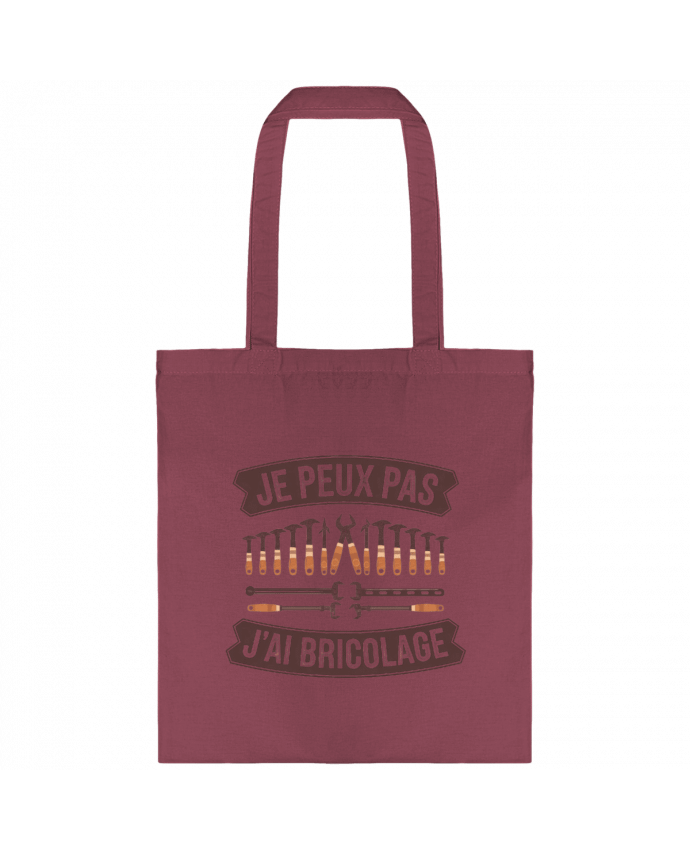 Tote-bag je peux pas j'ai bricolage par bwilfy