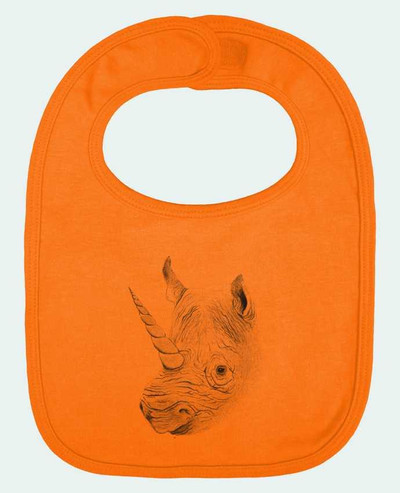 Bavoir bébé uni Rhinoplasty par Florent Bodart