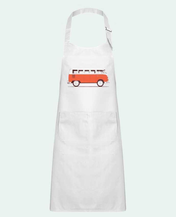 Tablier Enfant Red Van par Florent Bodart