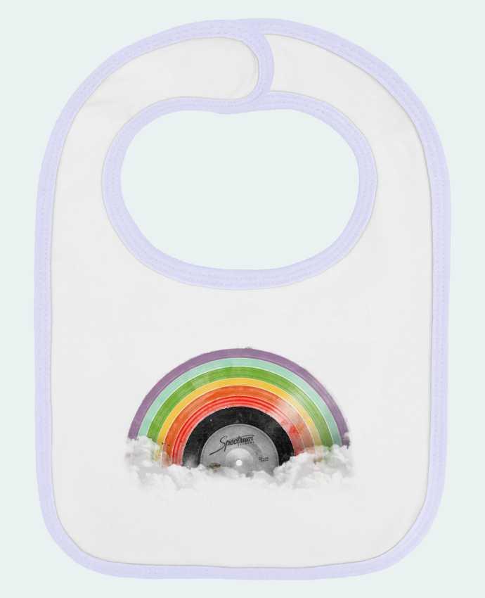 Baby Bib plain and contrast Rainbow Classics by Florent Bodart