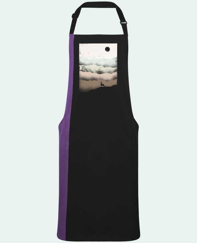 Two-tone long Apron Quietude by  Florent Bodart