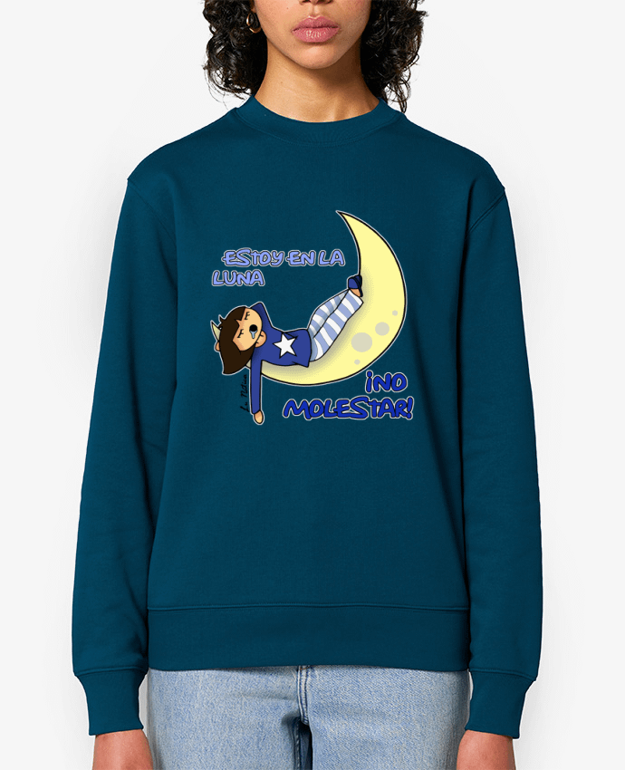 Sweat-shirt No molestar Par lunática