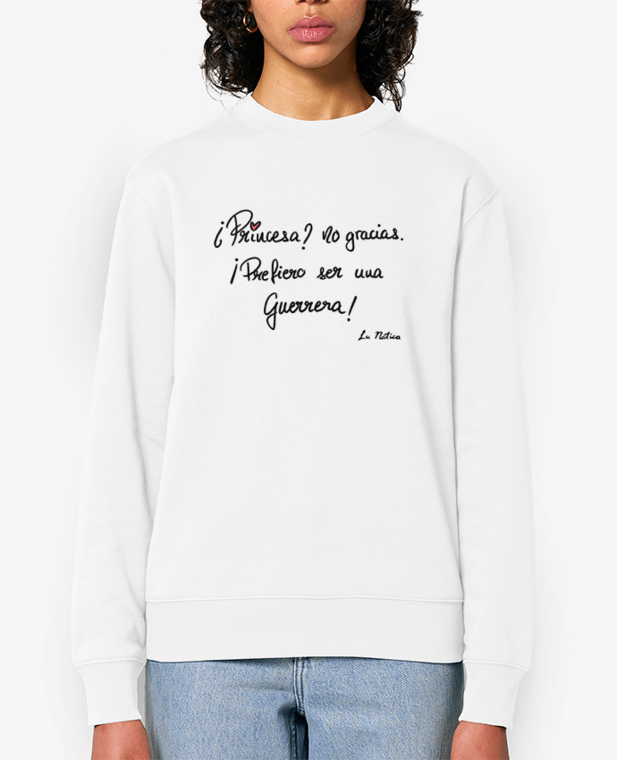 Sweat-shirt ¿Princesa? No gracias Par lunática