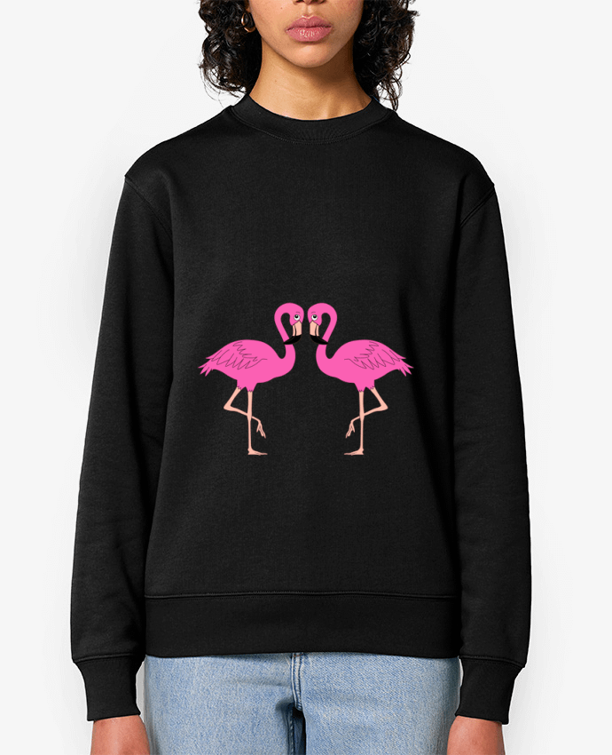 Sweat-shirt Flamingo Par M.C DESIGN 