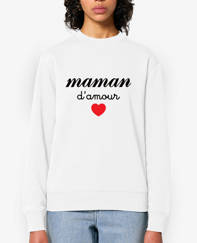 Sweat-shirt Maman D'amour Par Freeyourshirt.com