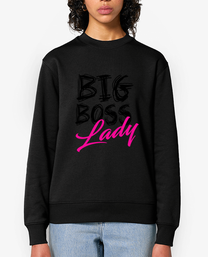 Sweat-shirt big boss lady Par DesignMe