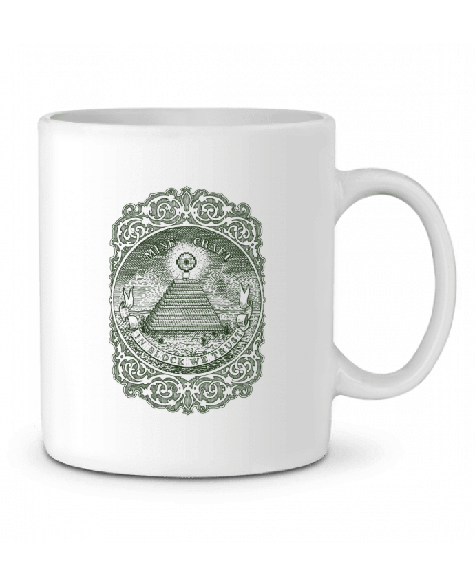 Mug  In block we trust par Florent Bodart