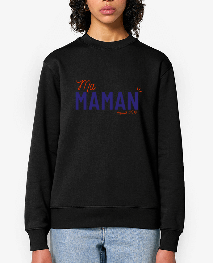 Sweat-shirt Ma maman depuis 2017 Par arsen