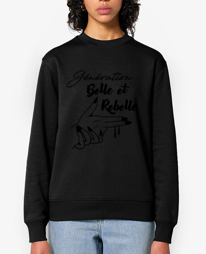 Sweat-shirt génération belle et rebelle Par DesignMe