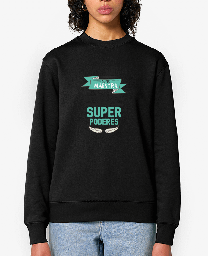 Sweat-shirt Super maestra Par tunetoo