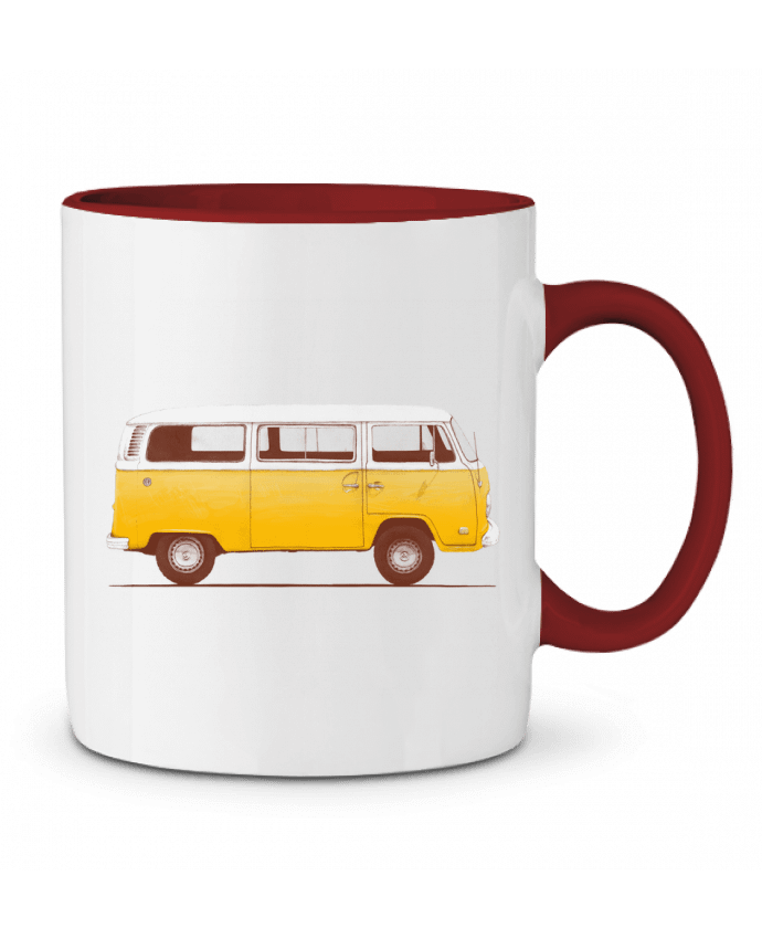 Mug bicolore Yellow Van Florent Bodart