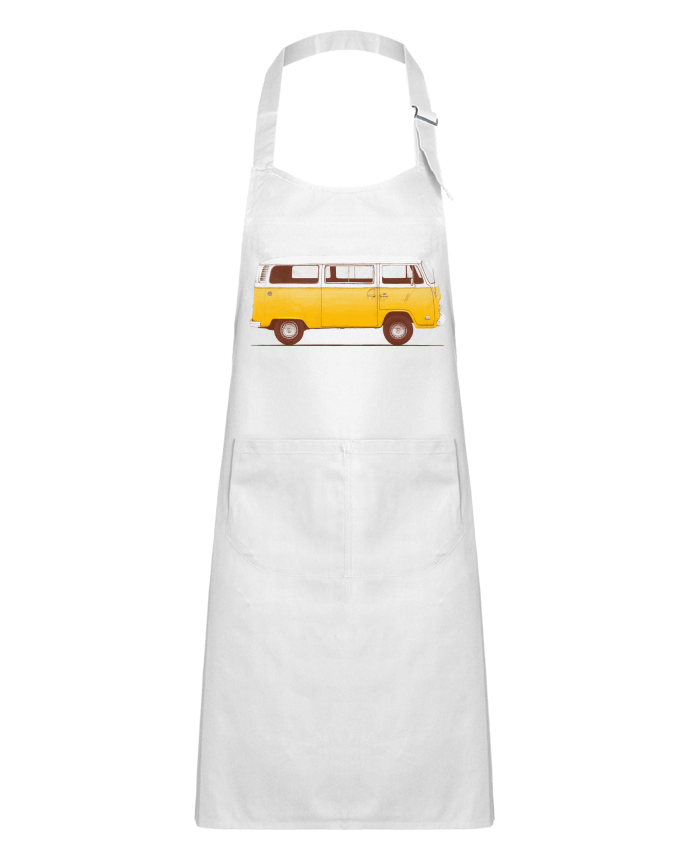 Tablier Enfant Yellow Van par Florent Bodart