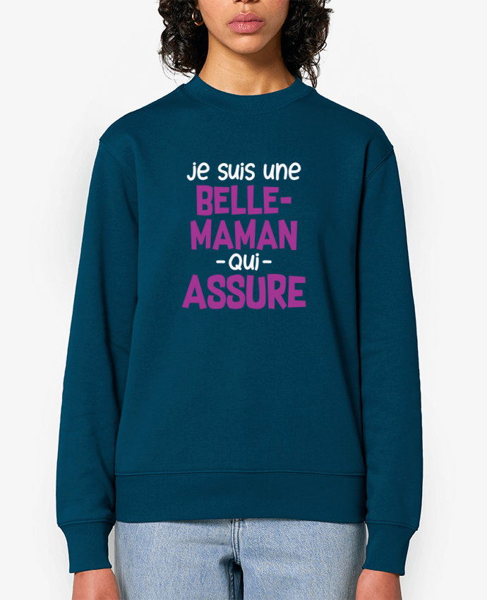 Sweat-shirt Belle-maman qui assure Par Original t-shirt