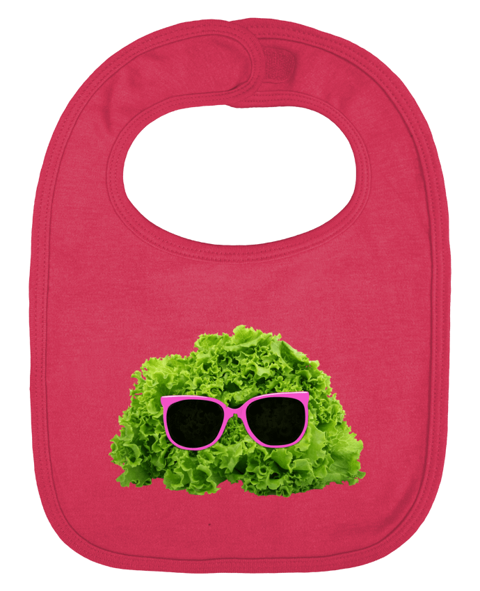 Bavoir bébé uni Mr Salad par Florent Bodart