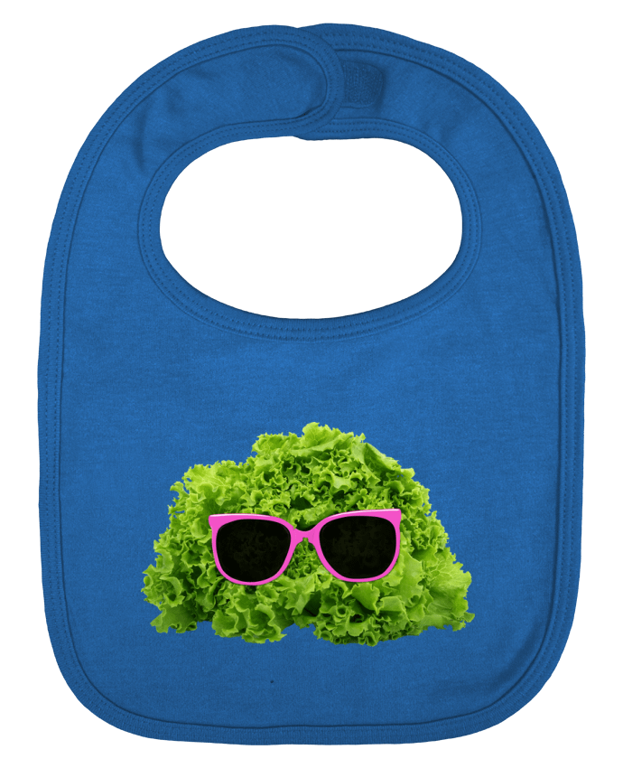 Baby Bib plain and contrast Mr Salad by Florent Bodart