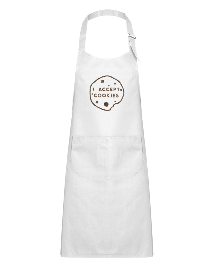 Tablier Enfant I accept cookies par Florent Bodart