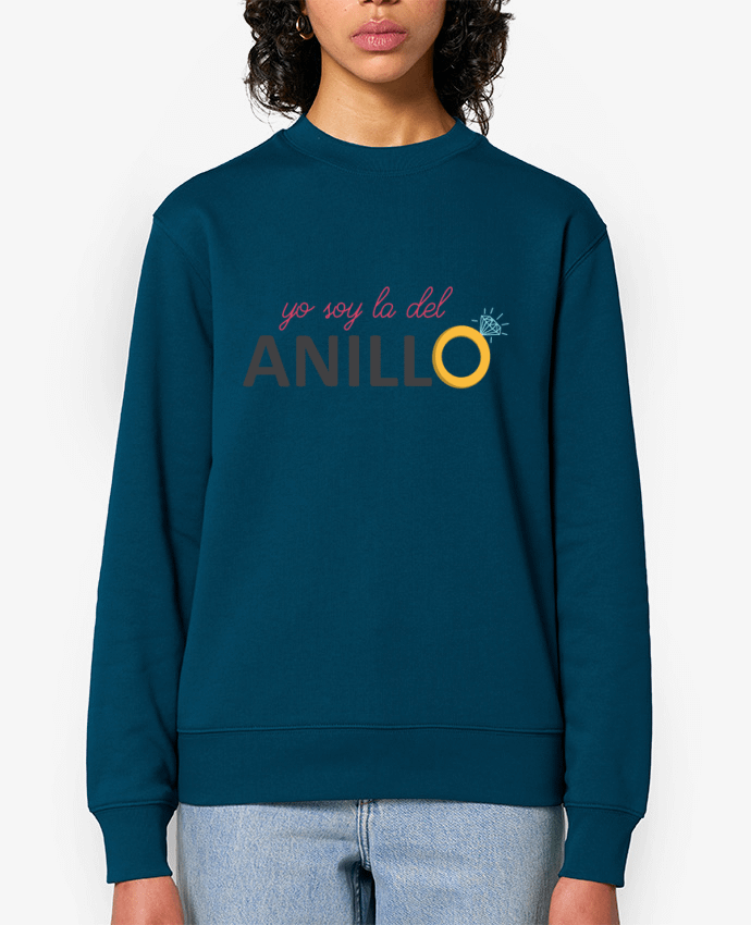 Sweat-shirt yo soy la del anillo Par tunetoo