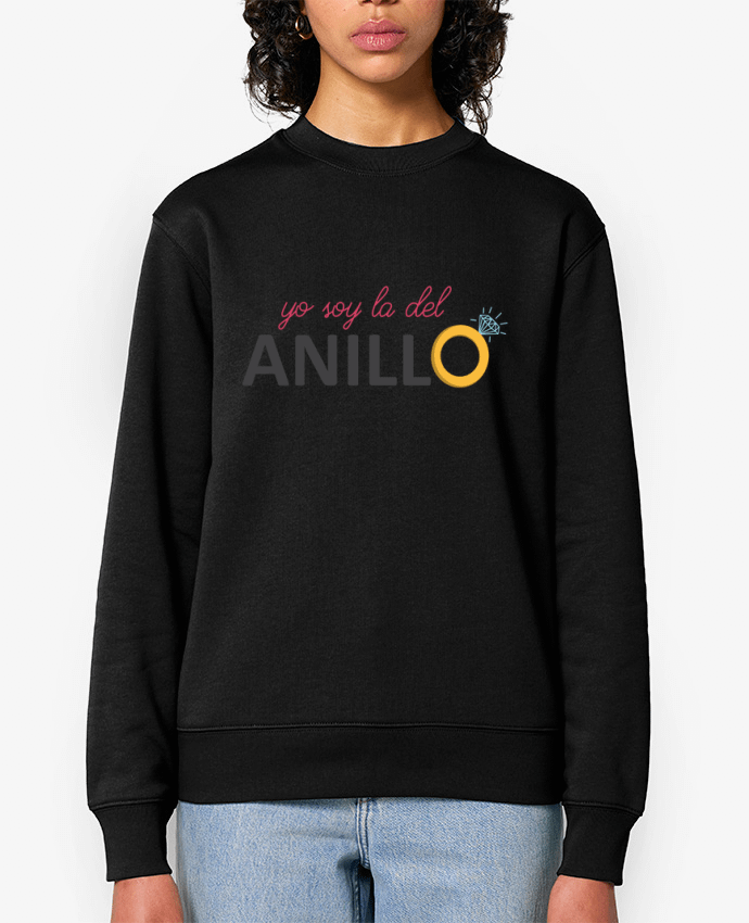 Sweat-shirt yo soy la del anillo Par tunetoo