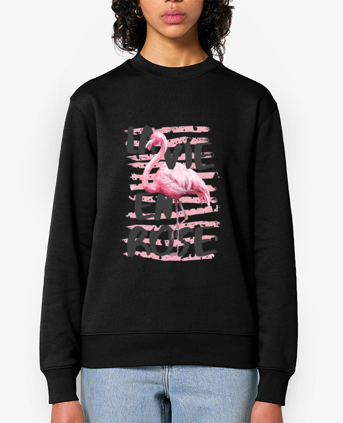 Sweat-shirt La vie en rose Par tunetoo