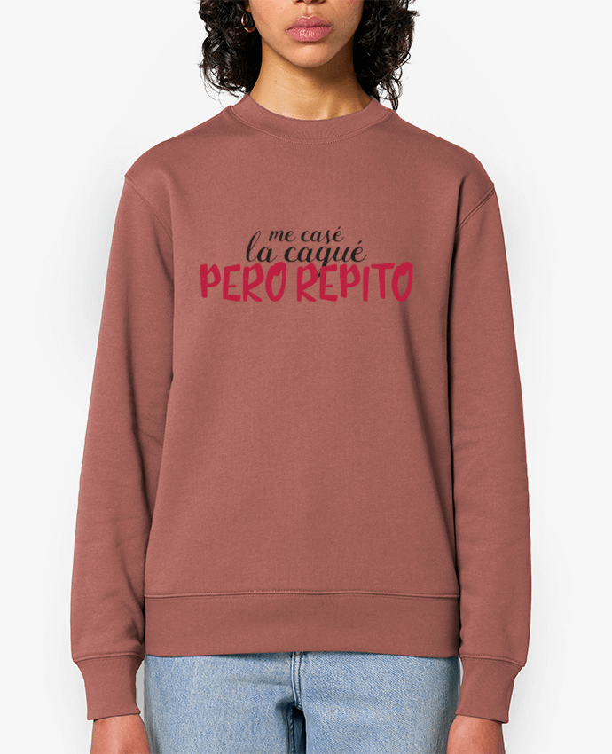 Sweat-shirt me casé la cagué pero repito Par tunetoo