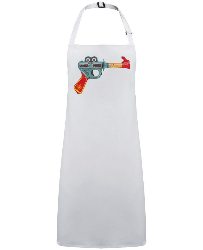 Delantal Sin Bolsillo Gun Toy por  Florent Bodart