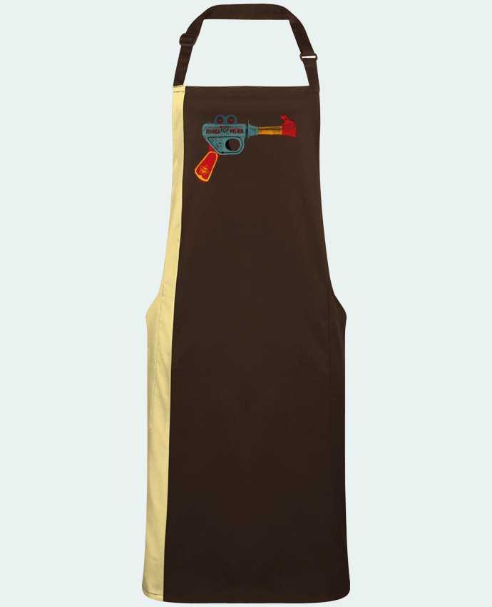 Two-tone long Apron Gun Toy by  Florent Bodart