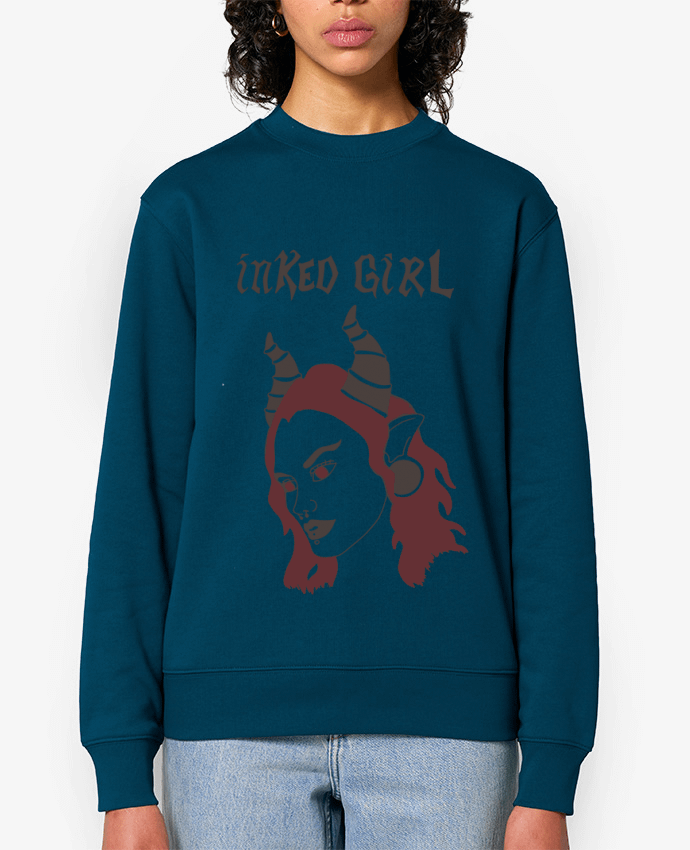 Sweat-shirt inked girl Par Yazz