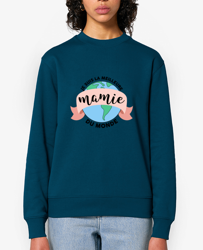 Sweat-shirt Je suis la meilleure mamie du monde Par tunetoo